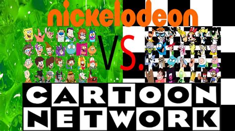 Cartoon Network Vs Nickelodeon Logo