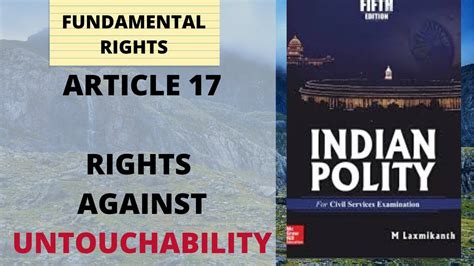 Fr Article 17 Rights Against Untouchability Vimp Indian