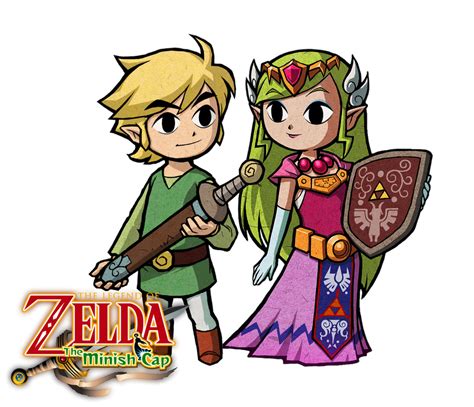 The Legend Of Zelda The Minish Cap Link And Zelda By Legend Tony980 On