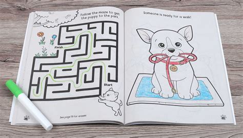 Puppies And Kittens Too Cute Coloring And Activity Book Book By