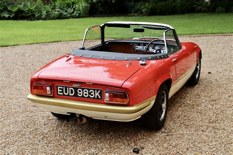 lotus elan sprint dhc 1972 20 700 miles from new in total uk sports carsuk sports cars