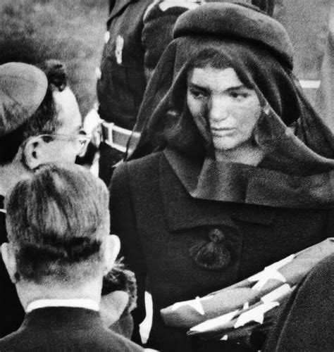Jackie Kennedy At Jfk Funeral At Arlington Jfk Remembered With Flowers Letters Prayers