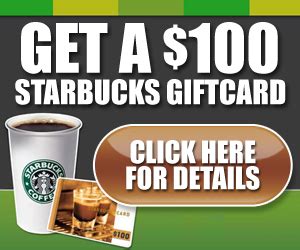 Maybe you would like to learn more about one of these? FREE - $100 Starbucks Gift Card - Thrifty 4NSIC Gal