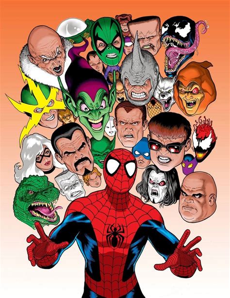 Spidey Foes By Kevin Maguire Spiderman Spiderman Comic Spectacular
