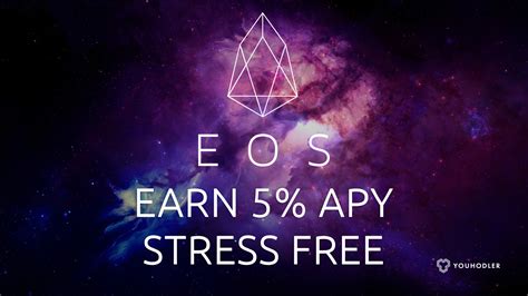 The wallet is basically the equivalent of a bank account. New EOS Interest Account; Earn 5% APY on EOS Crypto