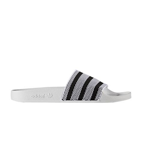 Adidas Adilette Slide White Black
