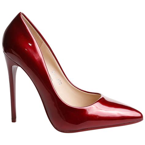 Danita Womens Stilettos High Heels Pointed Toe Court Shoes Ladies Pumps Size New Ebay