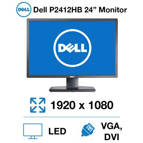 Dell P2412hb 24 Monitor Green It
