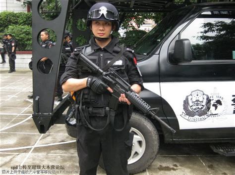 Chinese Counter Terrorism Unit Using M4s AR15 COM