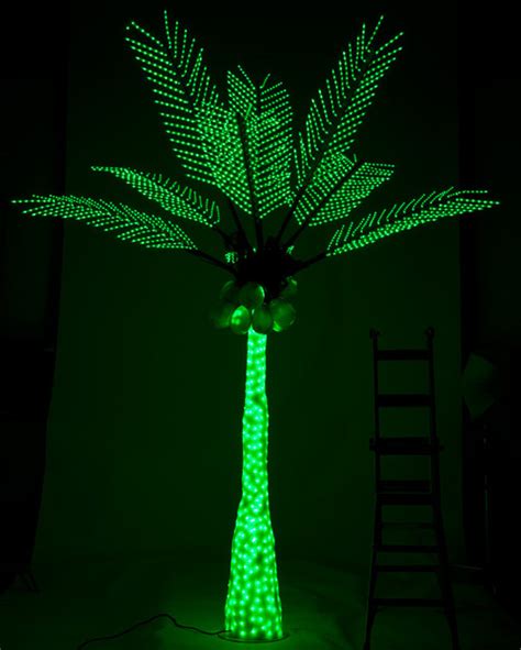 Pre Lit Palm Tree Wholesale Lighted Artificial Palm Tree