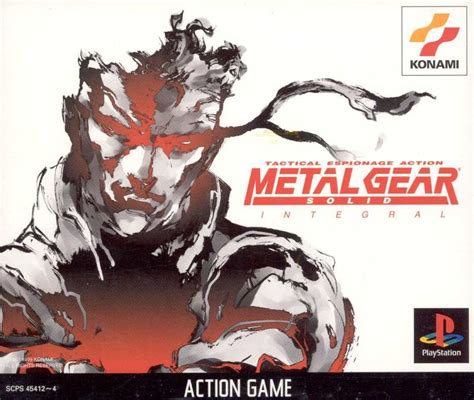 Metal Gear Solid 1999 Playstation Box Cover Art Mobygames