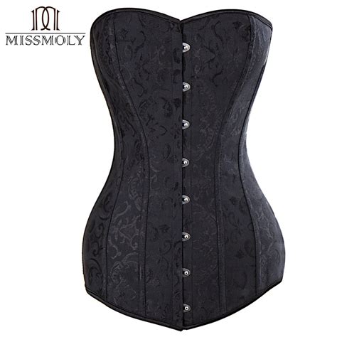 This measurement is only used on overbust style corsets. Miss Moly Steampunk Steel Boned Overbust Long Torso Corset ...