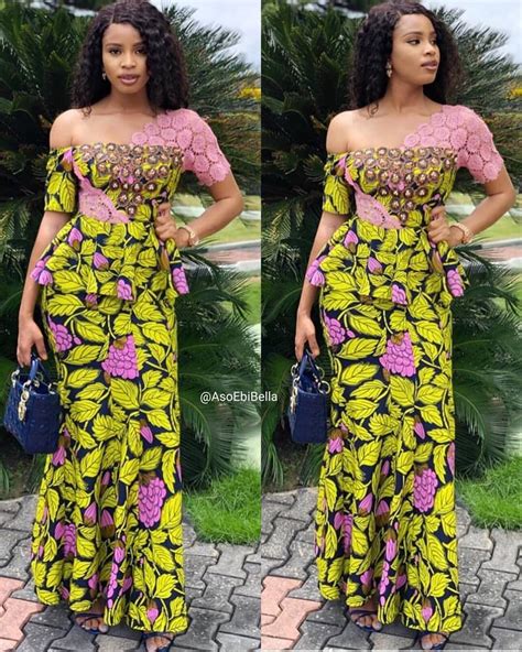 ∘mzcocogirl ∘ Ankara Long Gown Styles African Fashion Dresses
