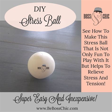 Inexpensive Diy Stress Ball Stress Reliever Boss Chíc Diy