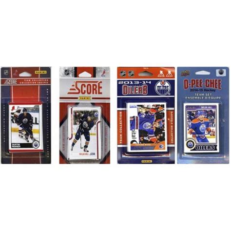 Candicollectables Oilers414ts Nhl Edmonton Oilers 4 Different Licensed