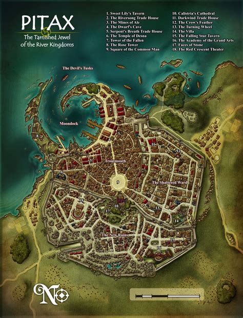 River City Map Fantasy City Map Fantasy World Map Fantasy Map Images