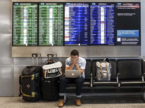 worst airports for flight delays in america business insider