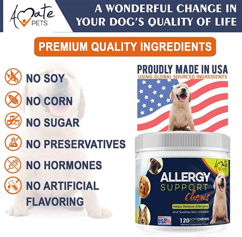 Wholesale Allergy Relief Immune Supplement For Dogs Soft Chews For