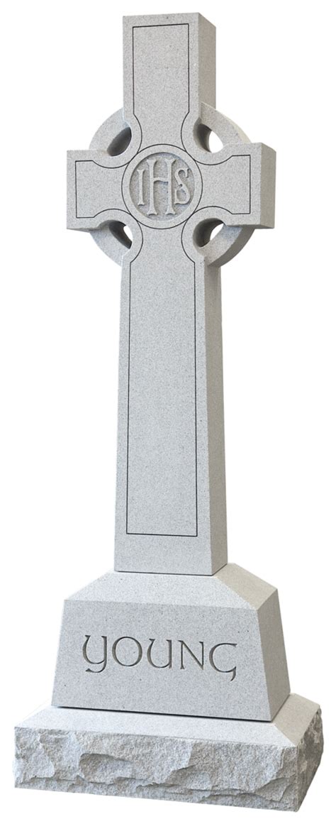 Celtic Crosses 2 Celtic Cross Headstones For Cemeteries — High Cross