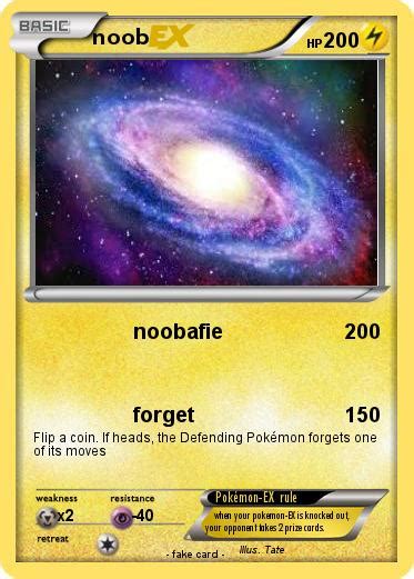 Pokémon Noob 862 862 Noobafie My Pokemon Card