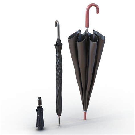 Closed Umbrellas Collection 3d 3d Molier International