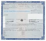 Pictures of Tax Lien On Car Title