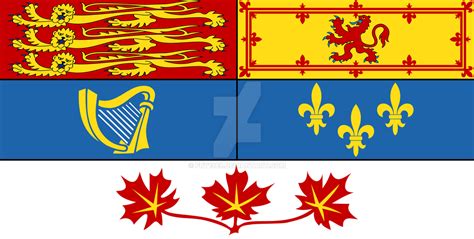 Royal Standard Of Canada Revised By Fry1989 On Deviantart