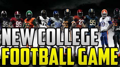 In a world flourishing with electronic gaming competition, an entire generation is unfamiliar with ncaa football, the electronic arts college game that mesmerized gamers until legal. NEW NCAA FOOTBALL GAME INFORMATION!!!!! What Features ...