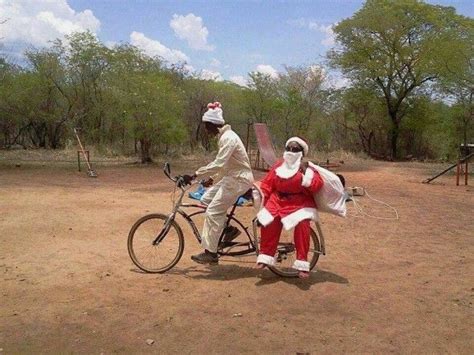 Christmas In Africa Father Christmas In Africa Christmas Tree And