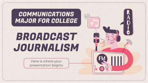 Communications Major For College Broadcast Journalism