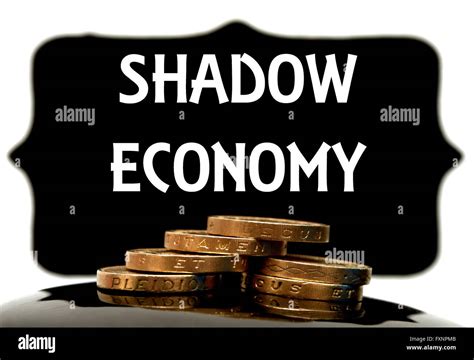 Shadow Economy Concept Stock Photo Alamy