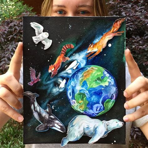 Earth Day By Katylipscomb On Deviantart In 2023 Earth Day Drawing