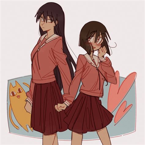 Sakaki Chiyo Chichi And Kaori Azumanga Daioh Drawn By Gutalalaman