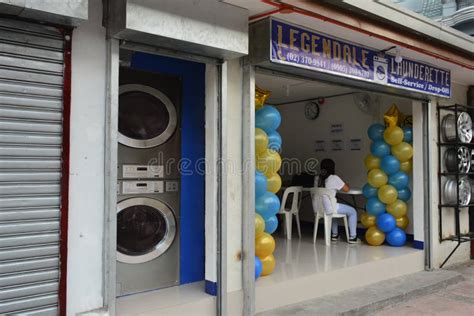Legendale Launderette Laundry Shop In Quezon City Philippines