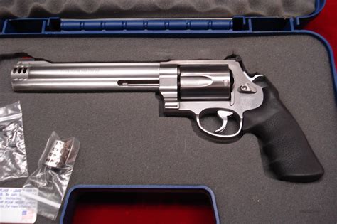 Smith And Wesson 500 Magnum Stainless 8 38 H For Sale