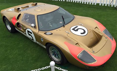 Ford Gt40s Flood The 2016 Pebble Beach Concours Karl On Cars
