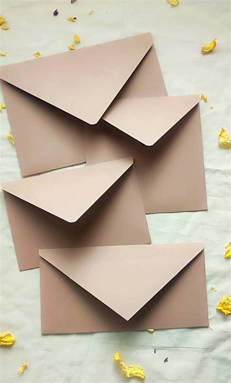 Wedding Envelopes For Nude Invitations C5 Square 16x16cm Etsy