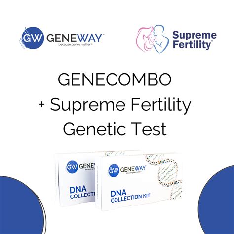 Genecombo Supreme Fertility Genetic Test Geneway Dna Tests For