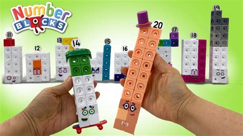Numberblocks Mathlink Cubes 11 20 By Learning Resources Keiths Toy