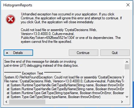 Could Not Load File Or Assembly Log4net Crystal Report Mexicosapje