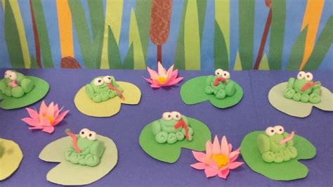 Mrs Pearces Art Room Frogs Kindergarten Art Lessons Model Magic