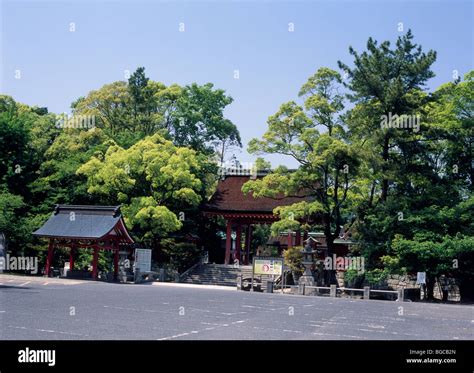 Tsushima Shrine Tsushima Aichi Japan Stock Photo Alamy