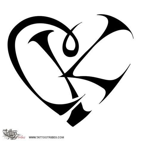 100 heart tattoos and designs to inspire your passion. Letter C Tattoo on Pinterest | Letter L Tattoo, Letter K ...
