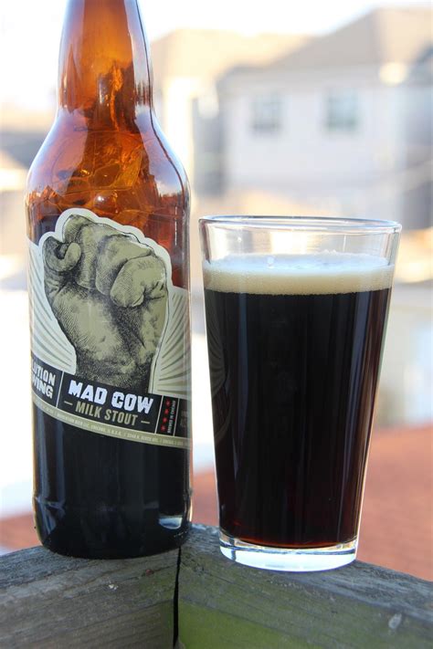 Down The Hatch Revolution Brewing Cos Mad Cow Milk Stout Craft