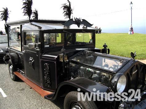 Gothic hearse. | Whitby goth weekend, Whitby, Hearse