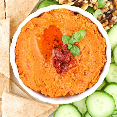 The Easiest Sun Dried Tomato Hummus Shaw Simple Swaps