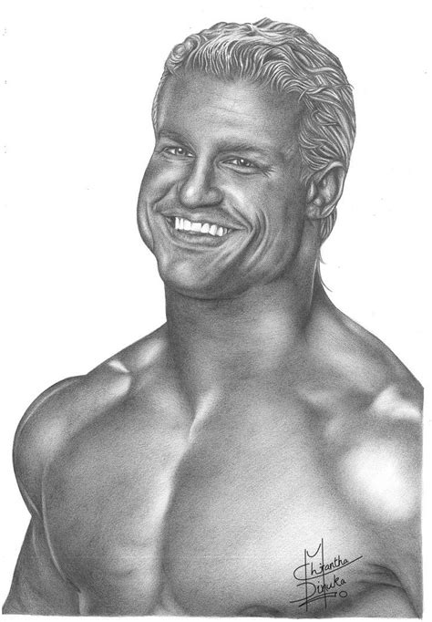 Dolph Ziggler Pencil Drawing By Chirantha Best Wwe Wrestlers Pro