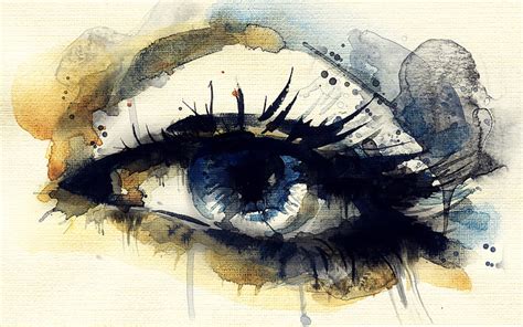 Abstract Painting Of Eyes Painting Photos