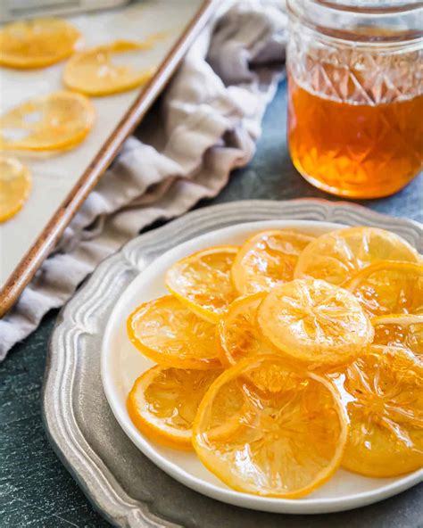 Easy Candied Lemon Slices How To Make Candied Lemon Slices