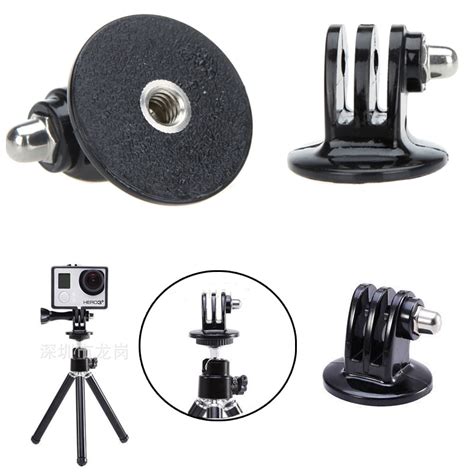 Universal Sports Camera Screw Tripod Mount To 14 Screw Mount Adapter